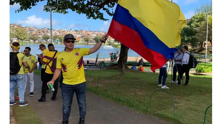 Ambientazo en Salvador para el partido de Colombia vs. Paraguay