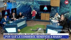 El desmayo de Azzaro en Fútbol al Horno por la insólita defensa de River que hizo un compañero