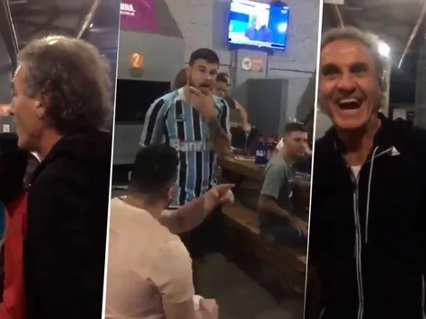 Mientras Vignolo filmaba, Ruggeri quiso armar partido contra unos brasileños: "Se cagó, arrugó uno"