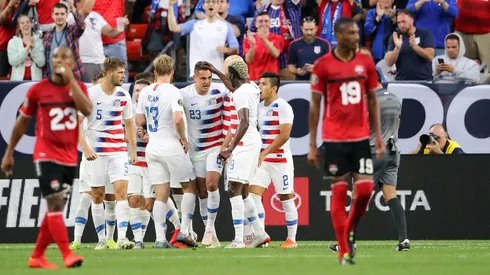 La celebración de los estadounidenses.