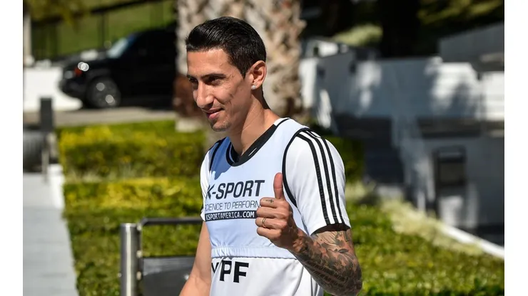 Ángel Di María en la Copa América.