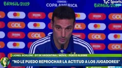 Lo quiere ganar desde hoy: Scaloni explicó por qué no dará la formación