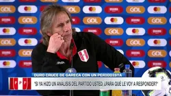 El picante de cruce de Ricardo Gareca con un periodista después del 5-0
