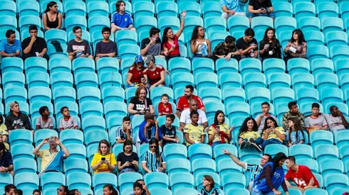 El aficionado venezolano sorprendió a todos.