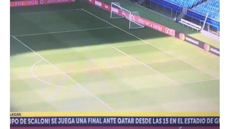 Video: así está el campo de juego del Mineirao a horas del partido entre Argentina y Catar