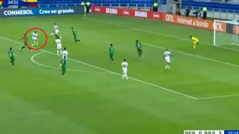 Gran remate de Darwin Machís.