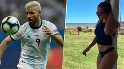 La motivación que le faltaba: la foto muy tierna que compartió Agüero con Sofía Calzetti