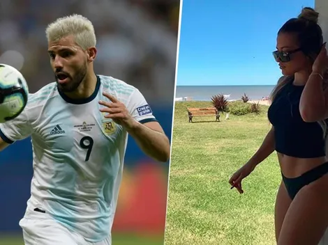 La motivación que le faltaba: la foto muy tierna que compartió Agüero con Sofía Calzetti