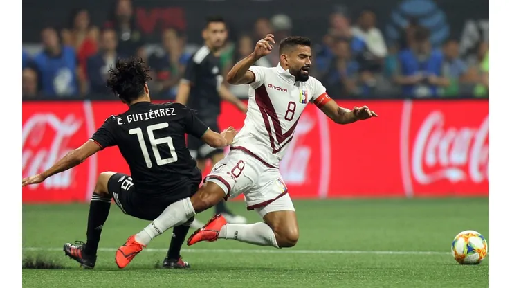 Foto de Érick Gutiérrez, jugador de México.