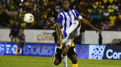 Imagen del partido entre Honduras y Jamaica