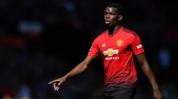 Pogba en el Manchester United.