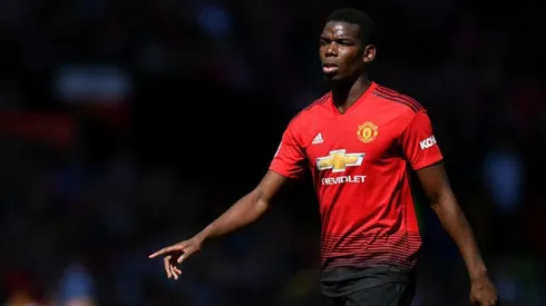 Pogba en el Manchester United.