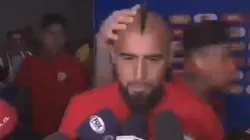 Foto de Arturo Vidal, jugador de Chile.