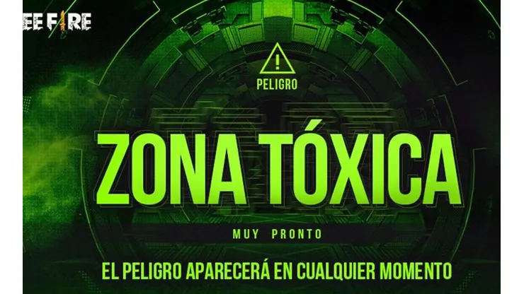 Free Fire: llega la Zona Tóxica ¡Un nuevo peligro se aproxima!