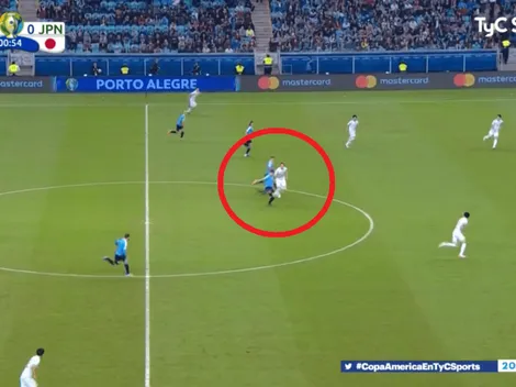 Un enfermo: 54 segundos y Luis Suárez casi se manda el gol de la Copa América