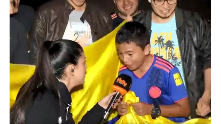 Nuestro amuleto: un niño relató el golazo de Duván Zapata ¡un día antes!