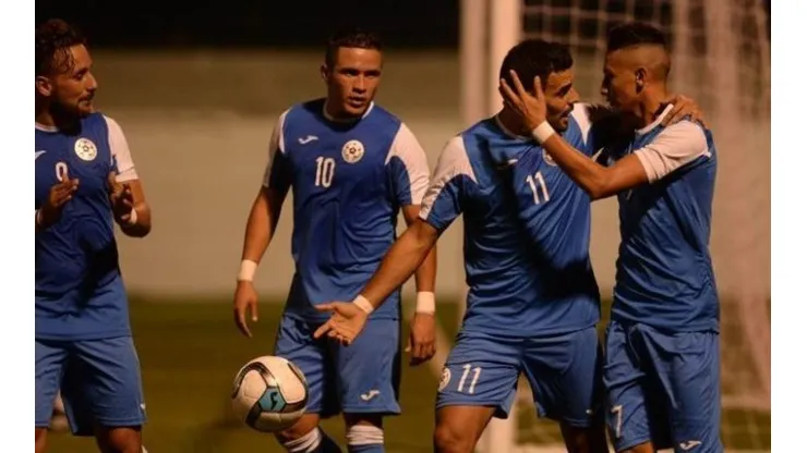 Nicaragua vs. Haití por la Copa Oro.