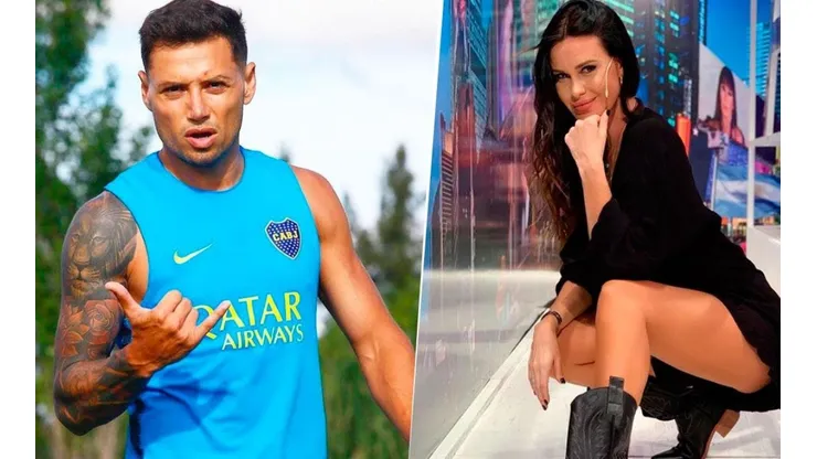 Mauro Zárate entrenando.