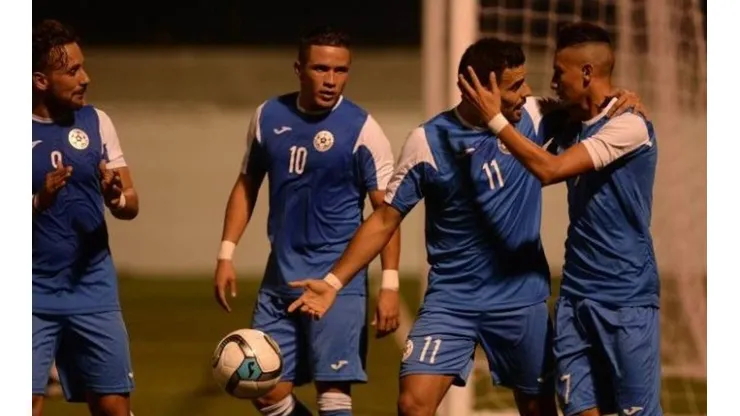 Nicaragua vs. Haití por la Copa Oro.