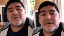 Diego le habló a los argentinos: "No me estoy muriendo"