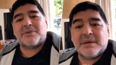 Diego le habló a los argentinos: "No me estoy muriendo"