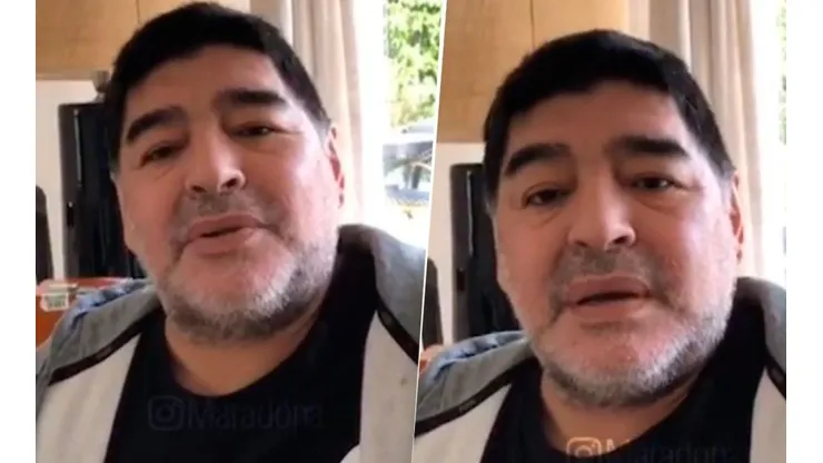 Diego le habló a los argentinos: "No me estoy muriendo"