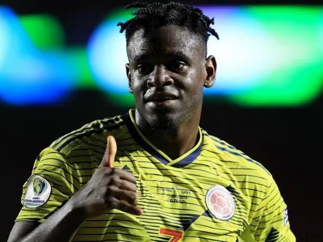 Cuadrado subió una foto en la que a Duvan Zapata casi que se le ve todo