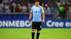 Suárez, en la Copa América con Uruguay.