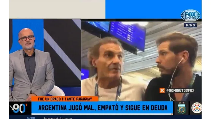 Desde Paraguay le pegaron de todos lados, Vignolo le prendió mecha y Ruggeri volvió a responder