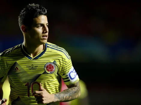 James Rodríguez fue consultado por su futuro y dejó bien en claro que solo piensa en Colombia