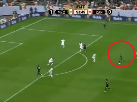 Un animal: Guardado se acomodó y, de afuera del área, colgó la pelota en el ángulo