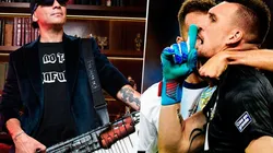 Pablo Lescano vio el penal atajado de Armani y se volvió loco en Twitter