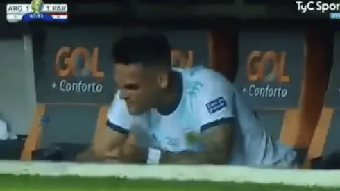Foto de Lautaro Martínez re caliente.