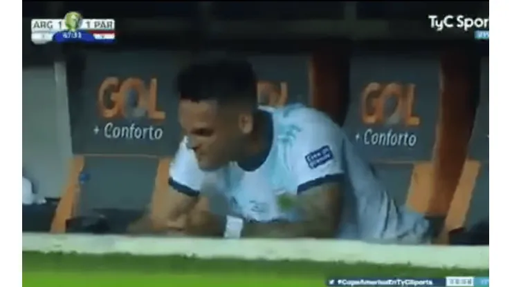 Foto de Lautaro Martínez re caliente.