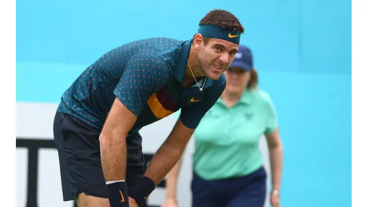 Otra muy mala para Juan Martín Del Potro: fractura y al quirófano