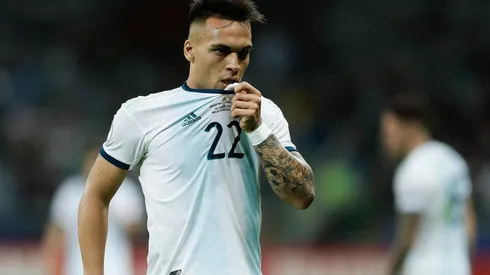 Al final parece que estaba para seguir: Argentina publicó un parte médico de Lautaro Martínez