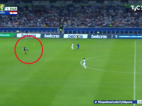 Armani salió mal, controló peor y casi se manda el blooper de la Copa América 2019