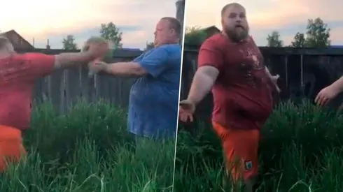 Video viral: este ruso diabólico descuartizó una sandía con un solo golpe