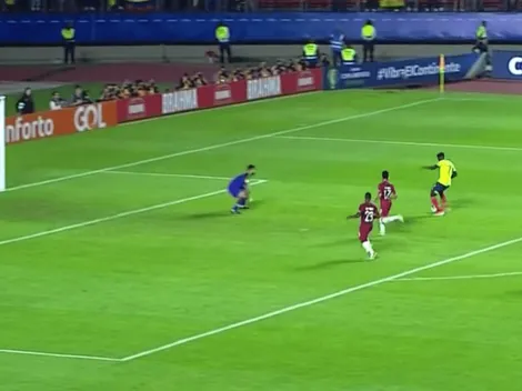 Duván estuvo al borde del doblete, pero se comió el gol más fácil de su vida