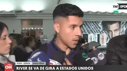 Enzo Pérez: "Lamentablemente se toman decisiones como las de Mayada y Lollo"