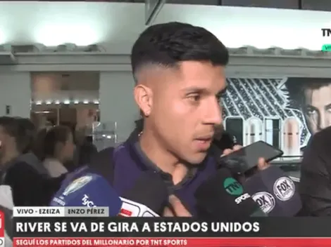 Enzo Pérez: "Lamentablemente se toman decisiones como las de Mayada y Lollo"