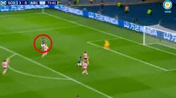 Va por la remontada: Argentina descontó ante Escocia