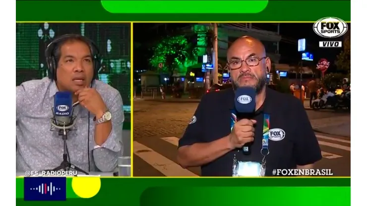 ¿Podrá Perú ganarle a Brasil?: el debate que se generó en Fox Sports Radio
