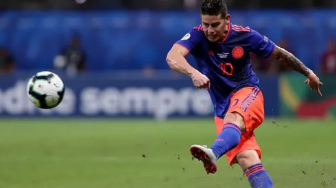 James Rodríguez, jugador de la Selección Colombia.