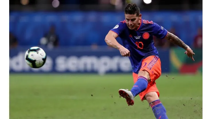James Rodríguez, jugador de la Selección Colombia.