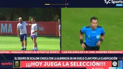 Se vio en TyC: cómo se llevan Agüero y Lautaro en el entrenamiento de la Selección Argentina
