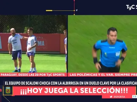 Se vio en TyC: cómo se llevan Agüero y Lautaro en el entrenamiento de la Selección Argentina