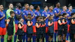 La Selección Colombia en su debut de Copa América 2019.