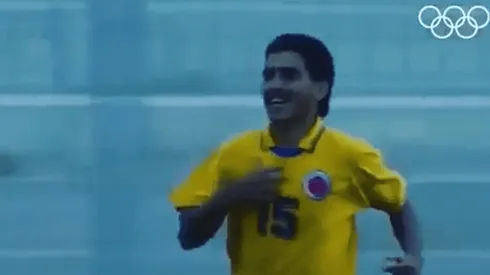 Así fue el festejo de Víctor Hugo Aristizábal tras anotarle a Catar.