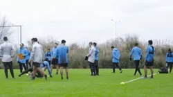 Boca comenzó con la puesta a punto (Foto: captura)